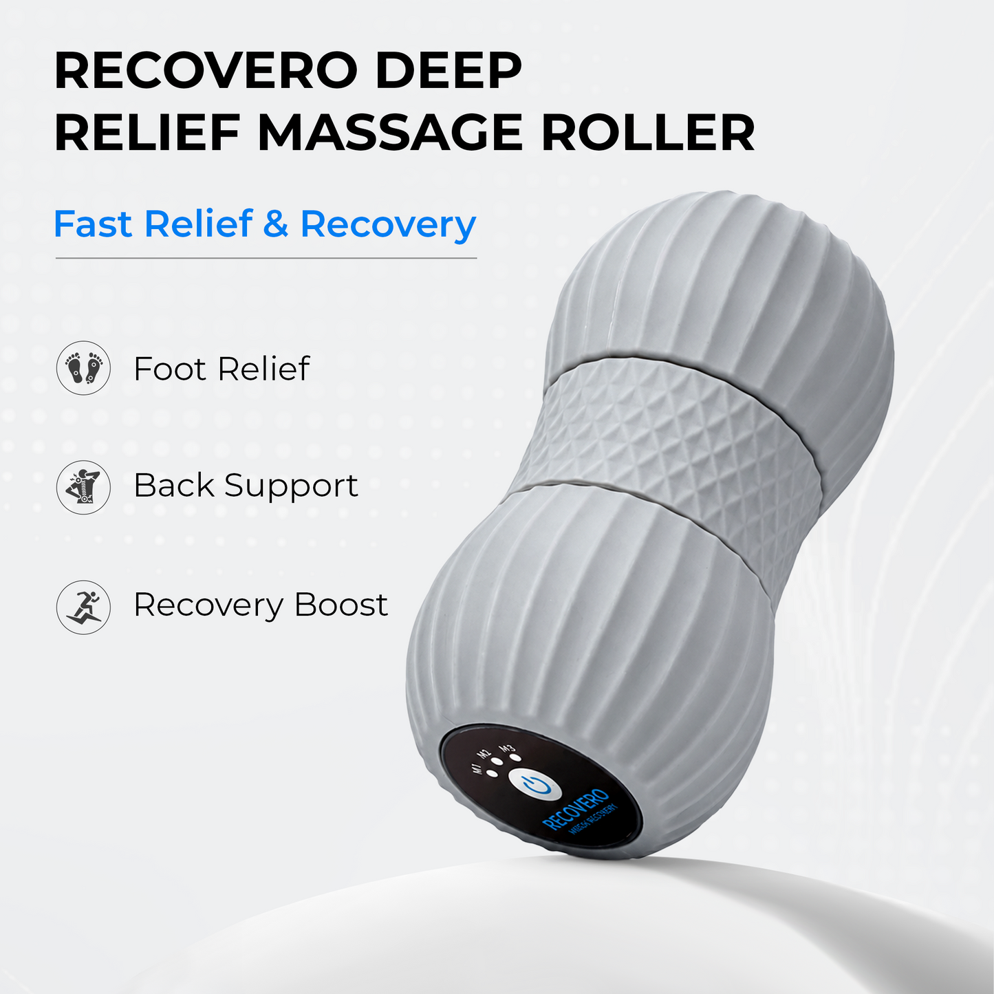Recovero Portable Vibrating Massage Roller
