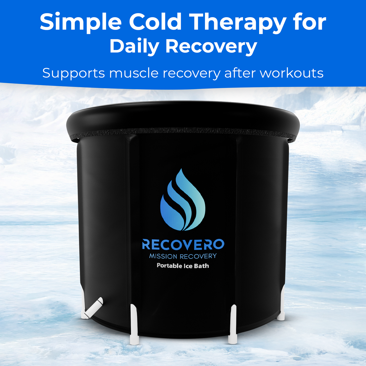 Relief Combo: Recovero Ice Bath