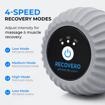 Recovero Portable Vibrating Massage Roller